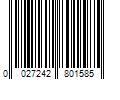 Barcode Image for UPC code 0027242801585