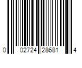 Barcode Image for UPC code 002724286814