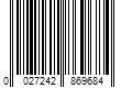 Barcode Image for UPC code 0027242869684