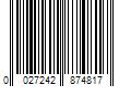 Barcode Image for UPC code 0027242874817