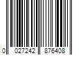 Barcode Image for UPC code 0027242876408