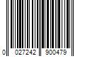 Barcode Image for UPC code 0027242900479. Product Name: Sony In-Ear Headphones  Black  MDREX14AP/B6