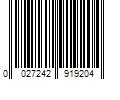 Barcode Image for UPC code 0027242919204