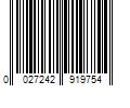 Barcode Image for UPC code 0027242919754