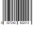 Barcode Image for UPC code 0027242922013