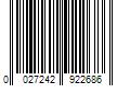 Barcode Image for UPC code 0027242922686