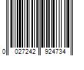 Barcode Image for UPC code 0027242924734