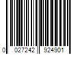 Barcode Image for UPC code 0027242924901