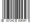 Barcode Image for UPC code 0027242925397