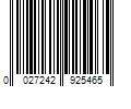 Barcode Image for UPC code 0027242925465