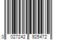 Barcode Image for UPC code 0027242925472