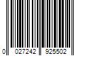 Barcode Image for UPC code 0027242925502