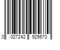 Barcode Image for UPC code 0027242925670