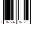 Barcode Image for UPC code 0027242927216