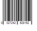 Barcode Image for UPC code 0027242928152