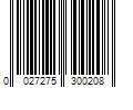 Barcode Image for UPC code 0027275300208