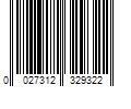 Barcode Image for UPC code 0027312329322