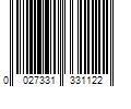 Barcode Image for UPC code 0027331331122