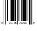 Barcode Image for UPC code 002735000089