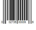 Barcode Image for UPC code 002735000096