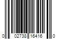 Barcode Image for UPC code 002738164160