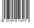 Barcode Image for UPC code 0027400103070