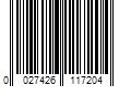 Barcode Image for UPC code 0027426117204