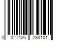 Barcode Image for UPC code 0027426230101