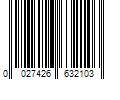 Barcode Image for UPC code 0027426632103