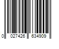 Barcode Image for UPC code 0027426634909