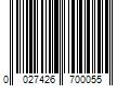 Barcode Image for UPC code 0027426700055