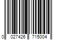 Barcode Image for UPC code 0027426715004