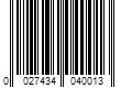 Barcode Image for UPC code 0027434040013. Product Name: 