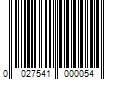 Barcode Image for UPC code 0027541000054