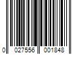 Barcode Image for UPC code 0027556001848