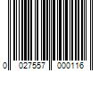 Barcode Image for UPC code 0027557000116