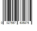 Barcode Image for UPC code 0027557635875