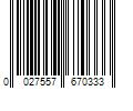 Barcode Image for UPC code 0027557670333