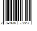 Barcode Image for UPC code 0027616077042