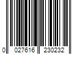 Barcode Image for UPC code 0027616230232