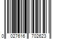 Barcode Image for UPC code 0027616702623