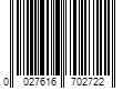 Barcode Image for UPC code 0027616702722