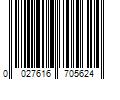 Barcode Image for UPC code 0027616705624