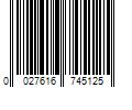 Barcode Image for UPC code 0027616745125