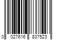 Barcode Image for UPC code 0027616837523