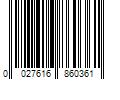 Barcode Image for UPC code 0027616860361