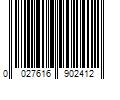 Barcode Image for UPC code 0027616902412