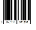 Barcode Image for UPC code 0027616911131