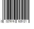 Barcode Image for UPC code 0027616925121