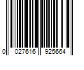 Barcode Image for UPC code 0027616925664